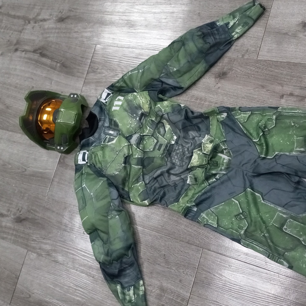 Kids Green Camouflage Costume...